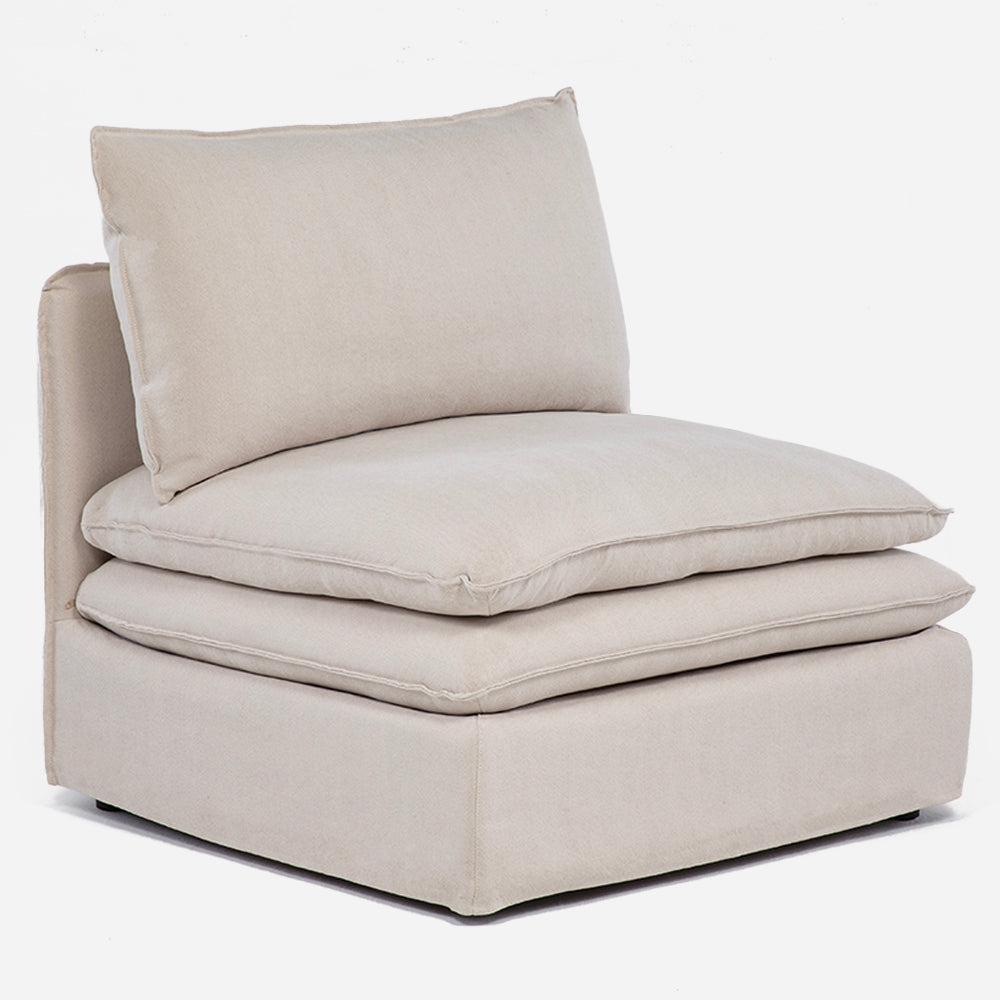 Sillon Armless Calvin Beige