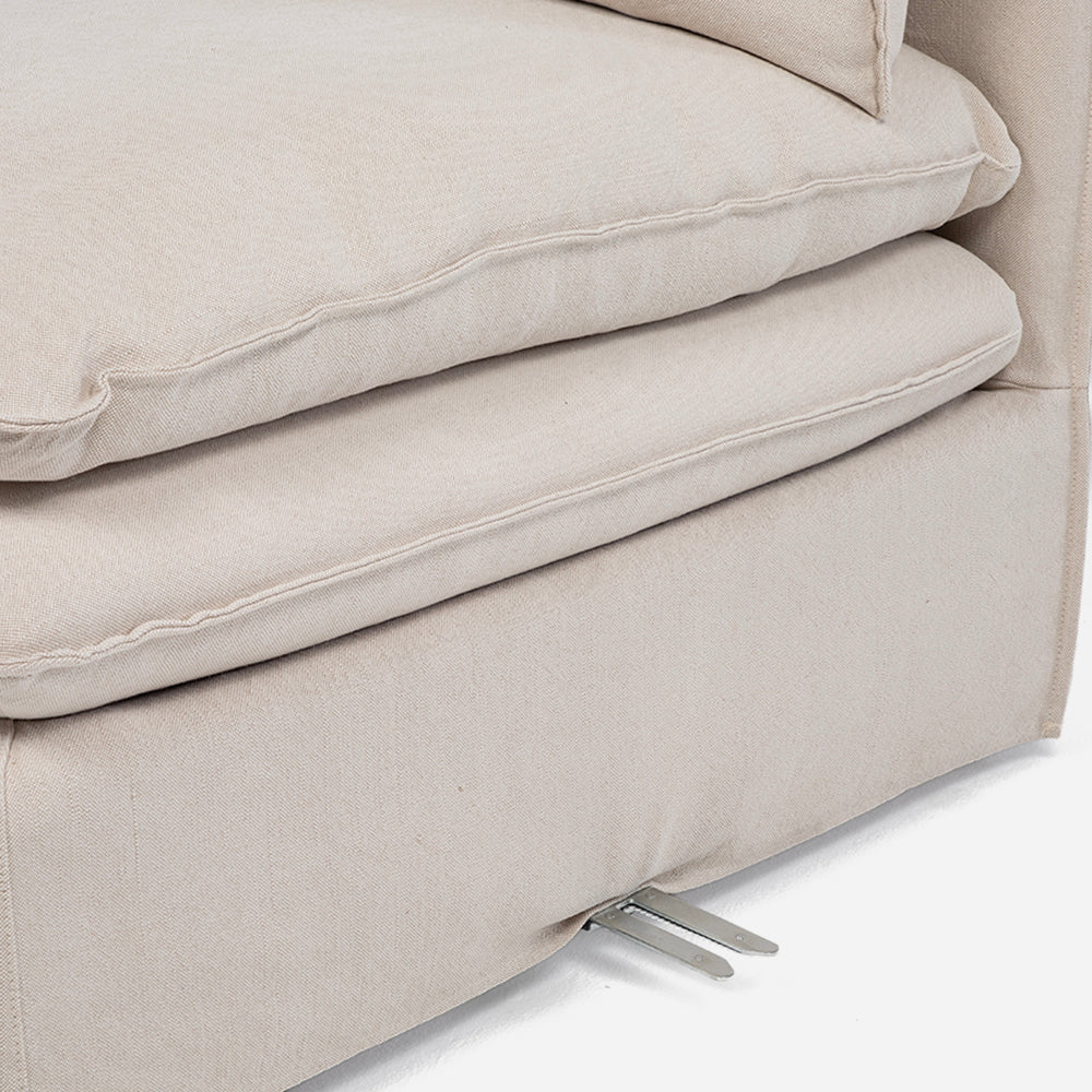Sillon Armless Calvin Beige