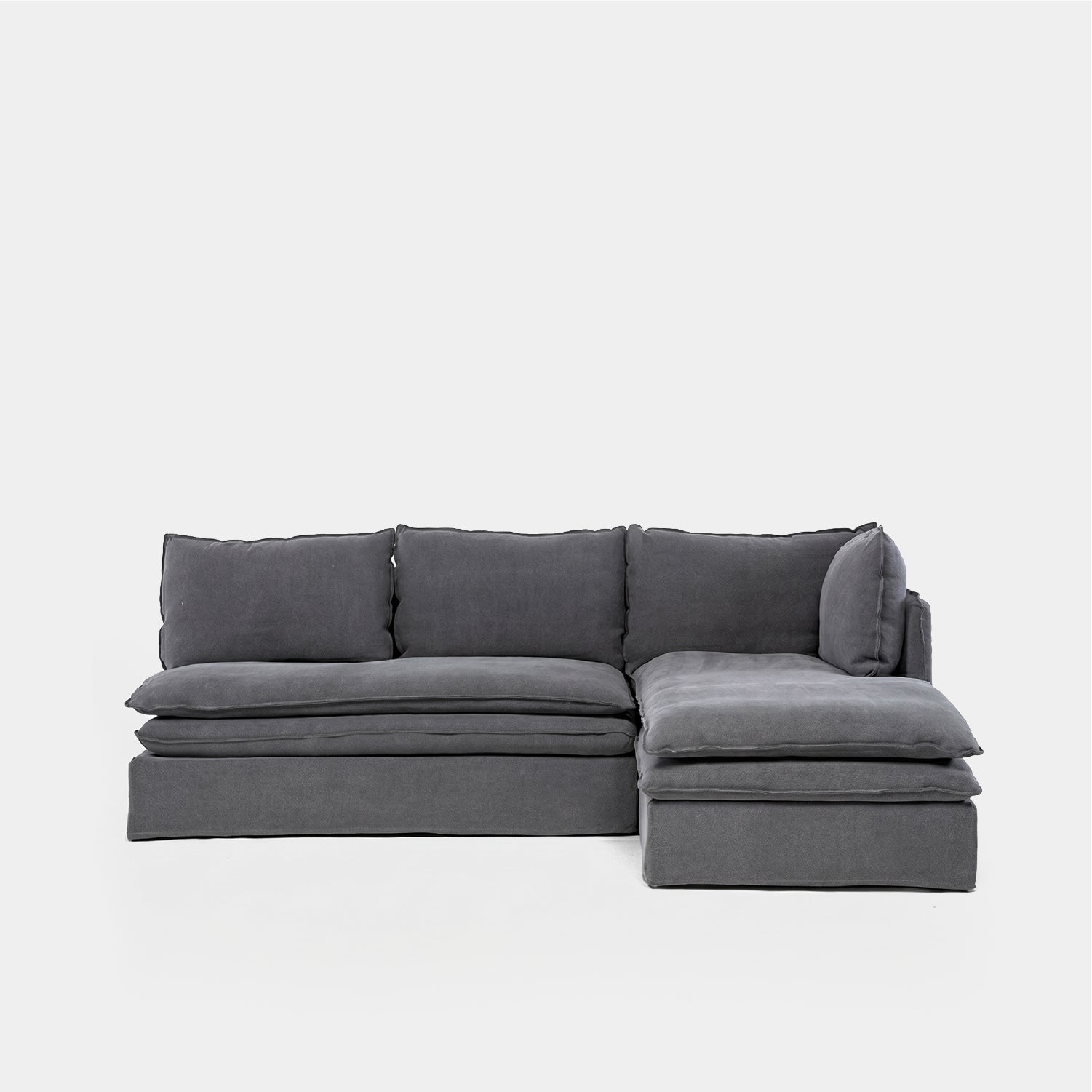 Sofa Seccional Calvin M Izq Gris