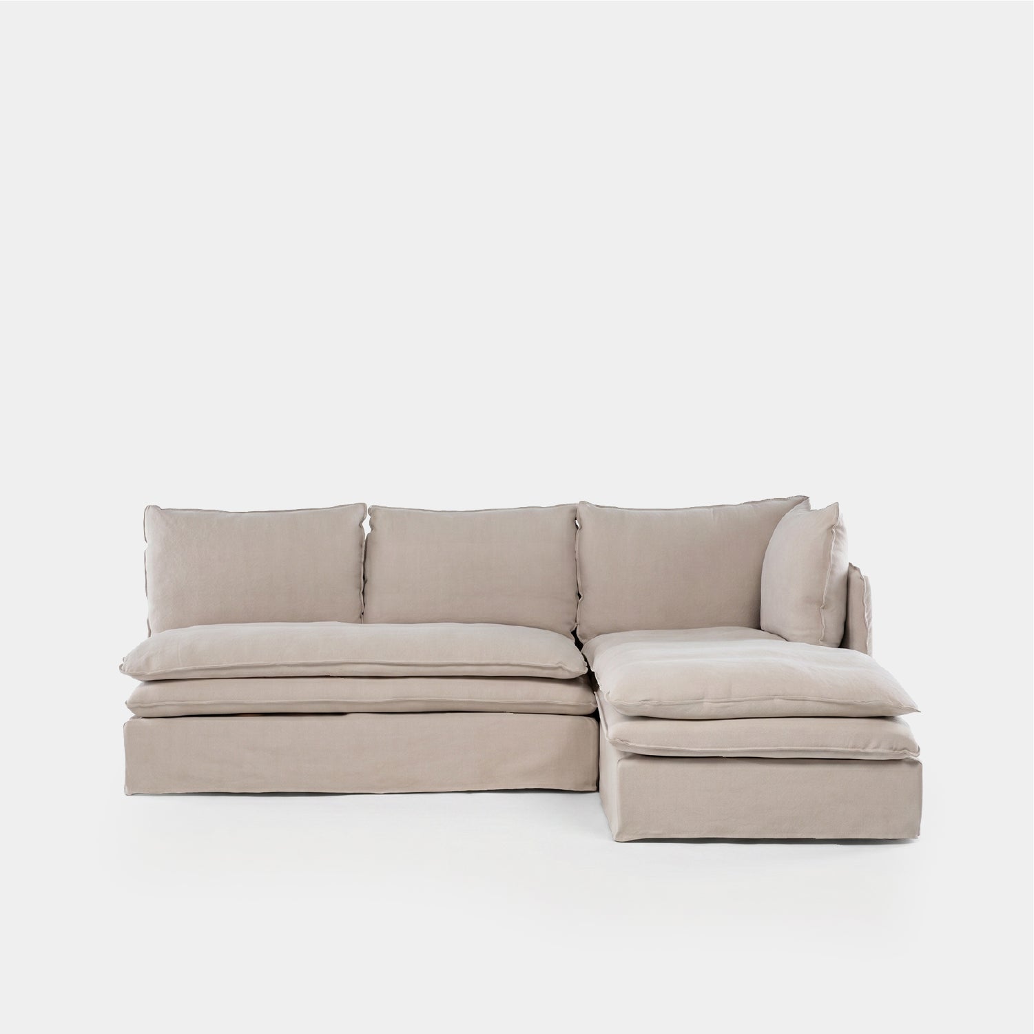 Sofa Seccional Calvin M Izq Beige