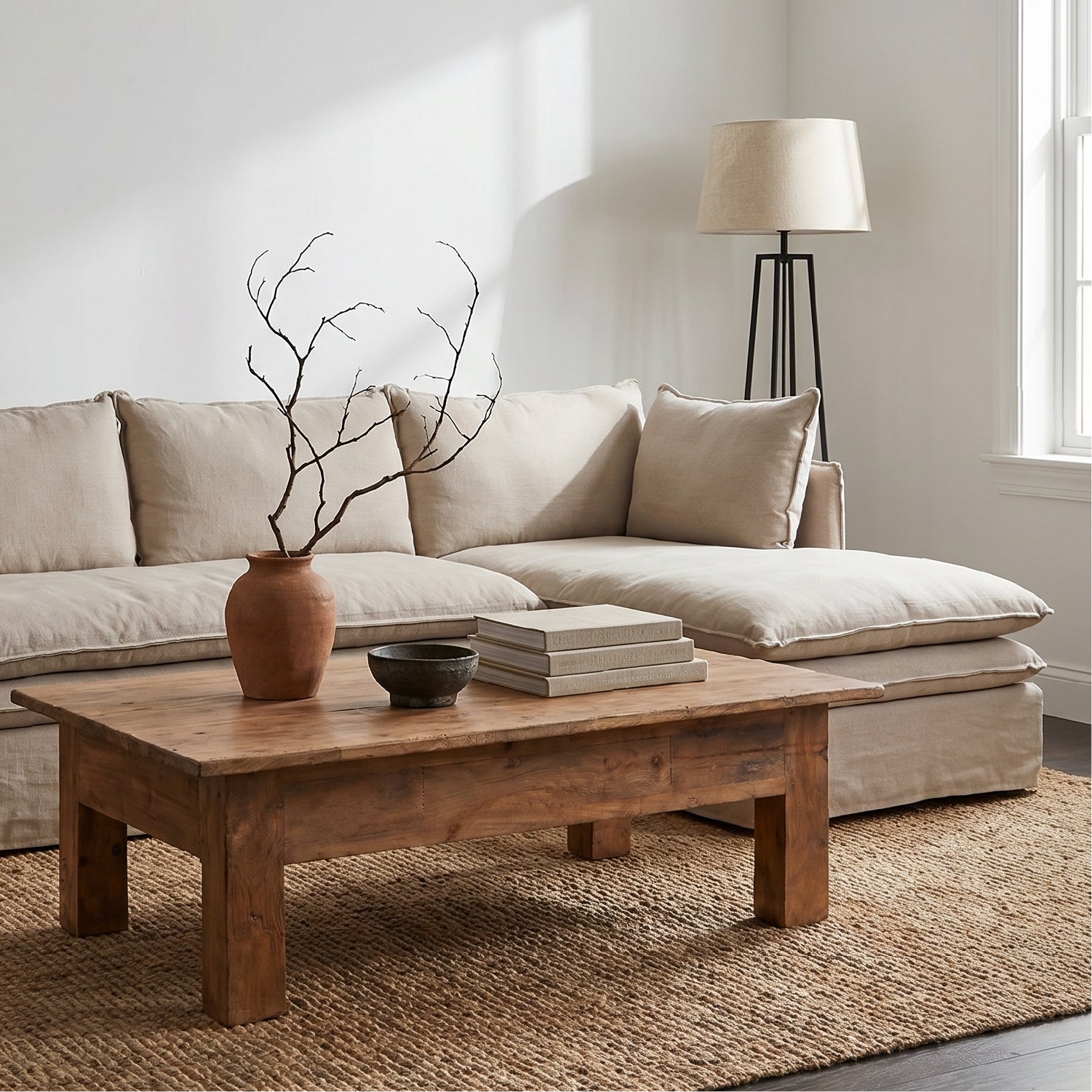 Sofa Seccional Calvin M Izq Beige