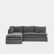 Sofa Seccional Calvin M Der Gris