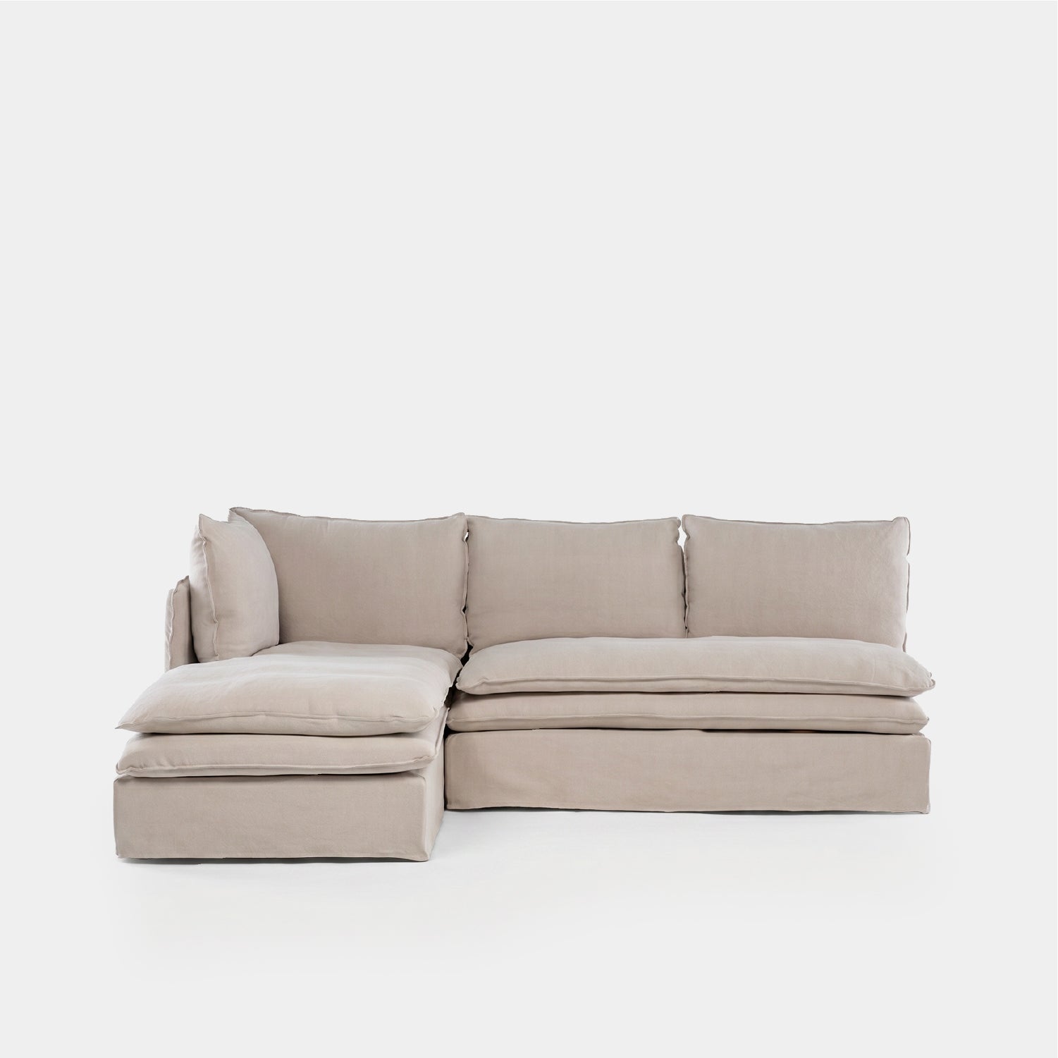 Sofa Seccional Calvin M Der Beige