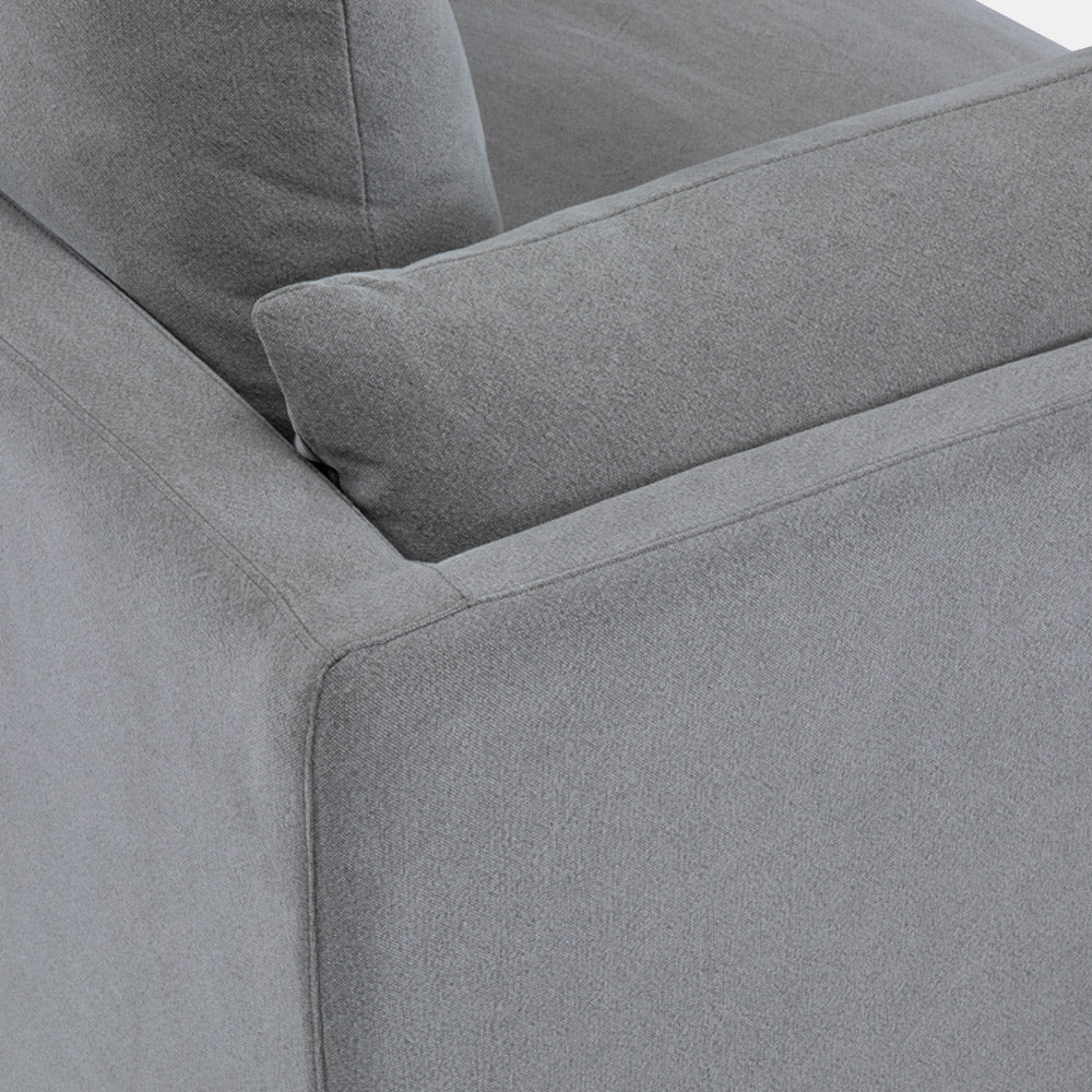 Sofa 3C Hadda Gris medio