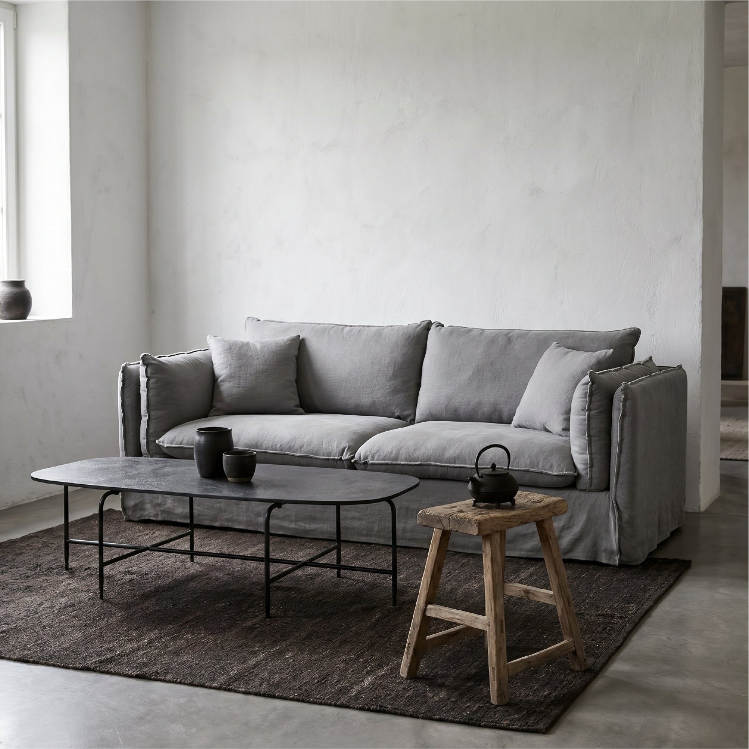 Sofa 3C Elliot Gris