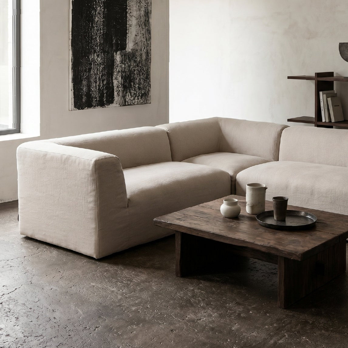 Sofa Modular Slow Der Beige