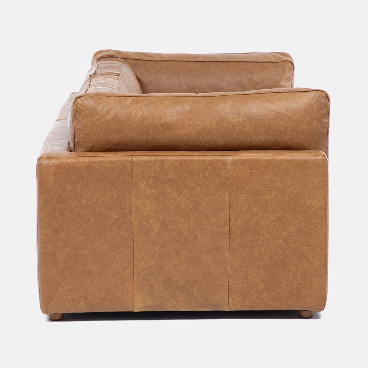 Sofa 3C Portland Cuero Cafe