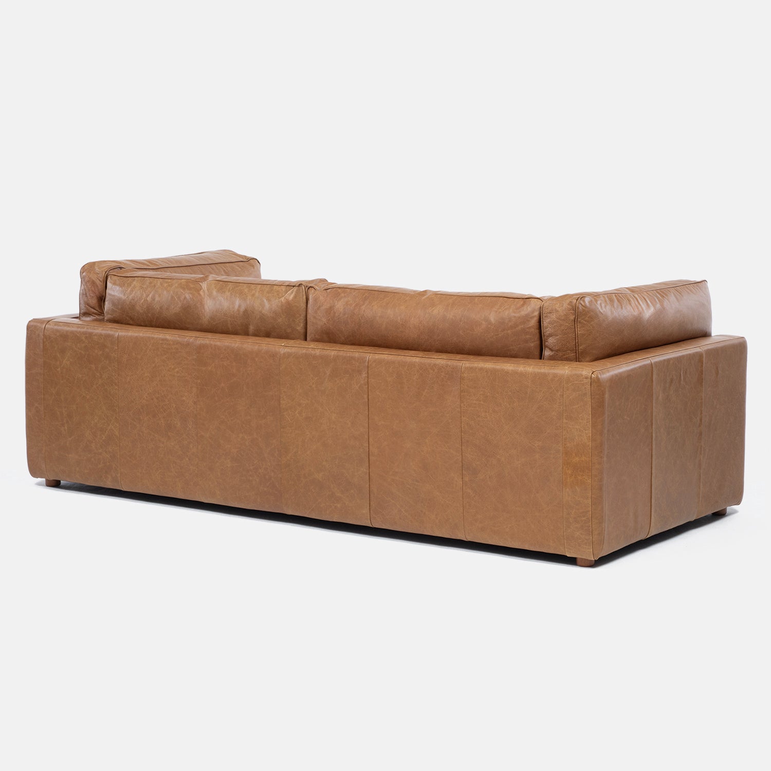 Sofa 3C Portland Cuero Cafe