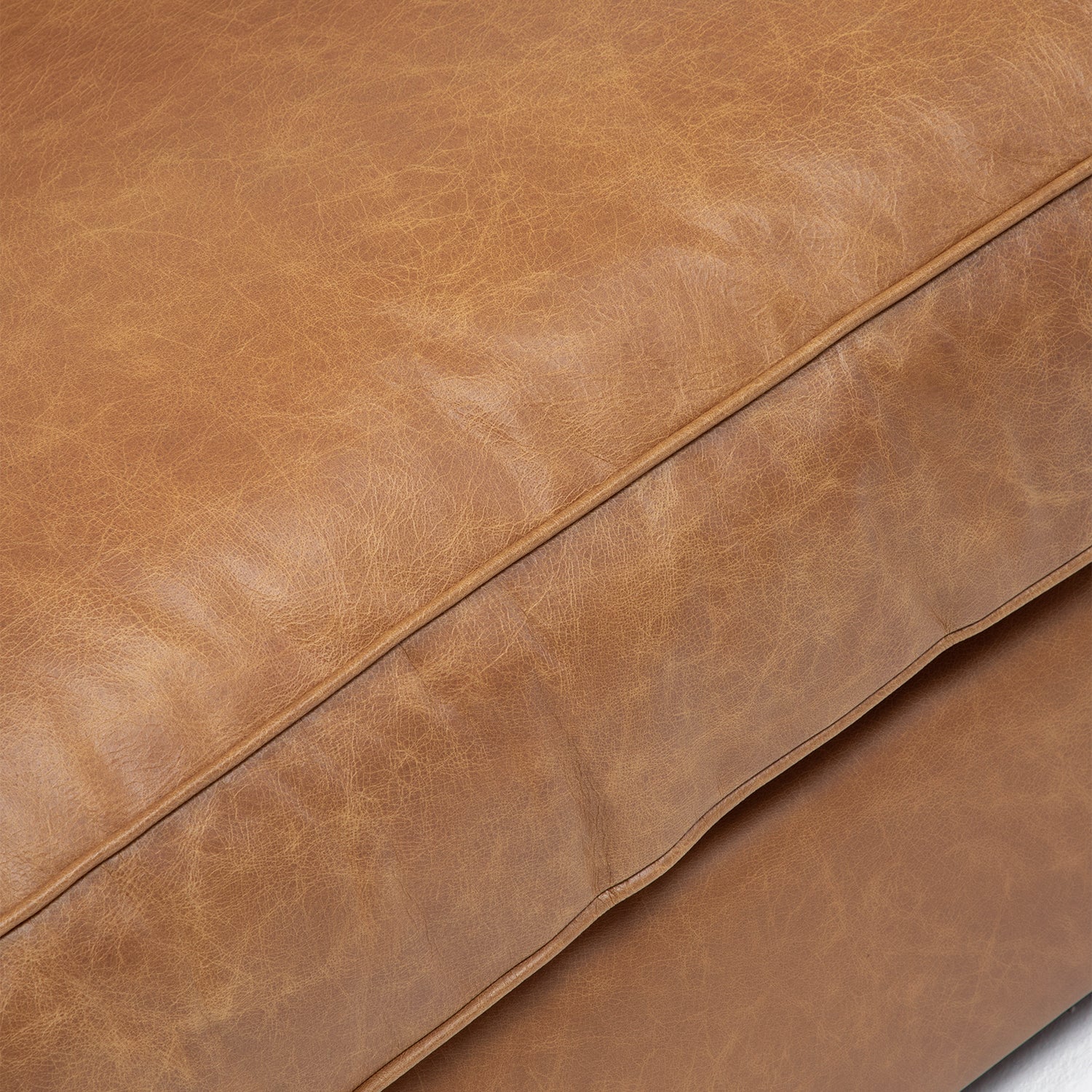 Sofa 3C Portland Cuero Cafe