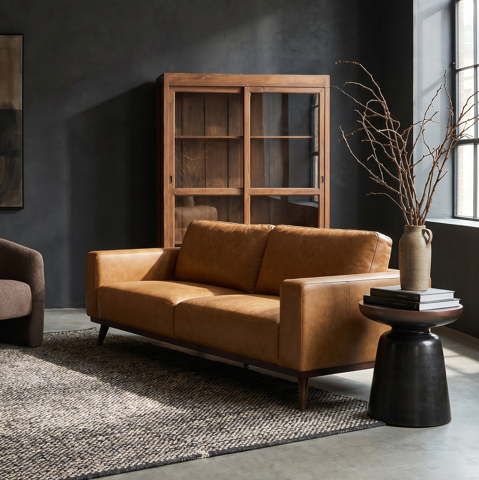 Sofa 3C Dewitt Cuero Cafe