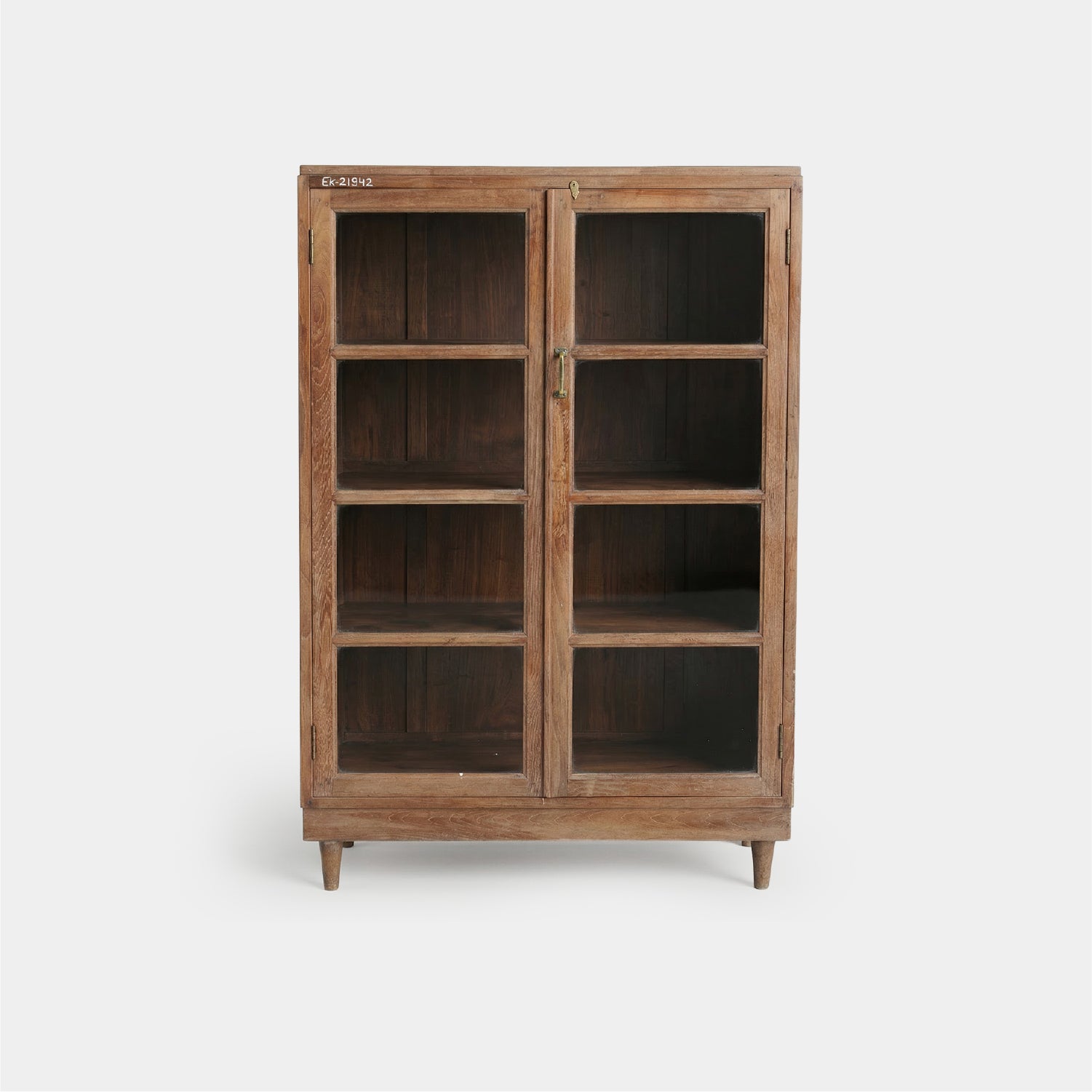 Vitrina 2 Puertas  Madera Y Vidrio #1