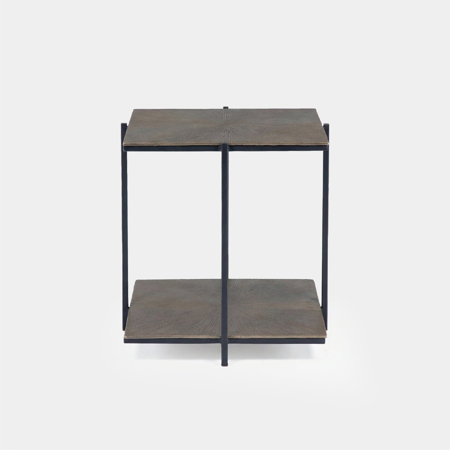 Mesa Lateral Allia Brass Antique