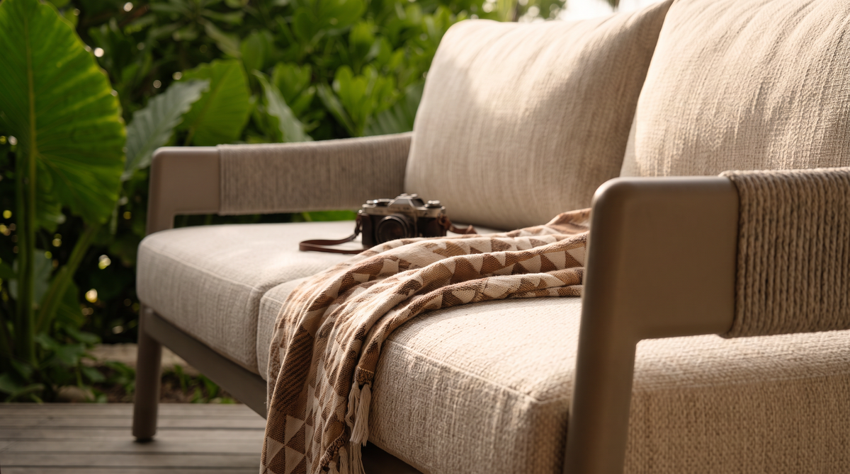 Sofa 3C Terraza Oceana Gris